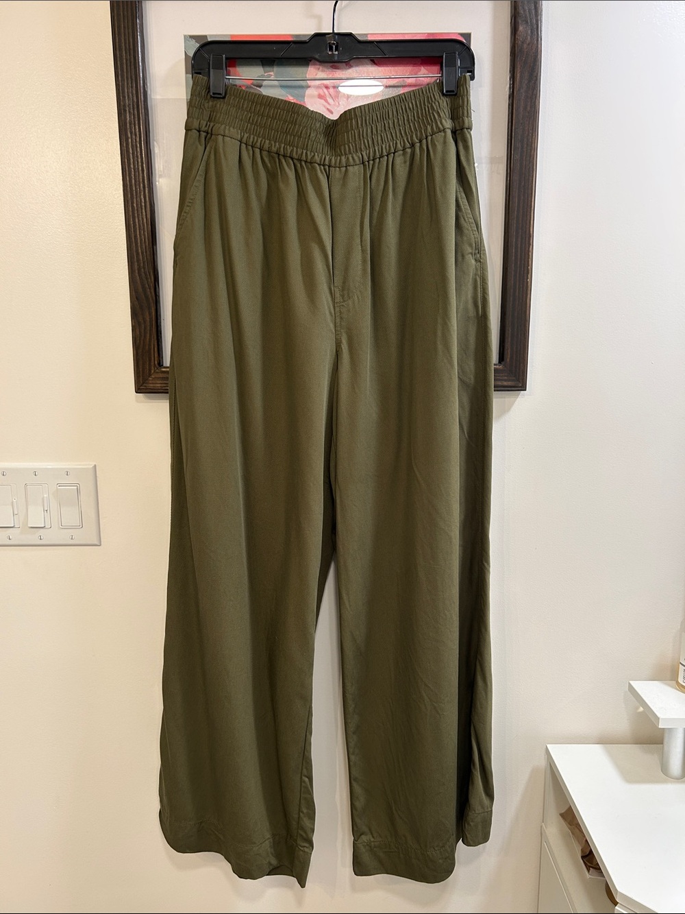 MADEWELL Pull On Full Length Wide Leg Pants